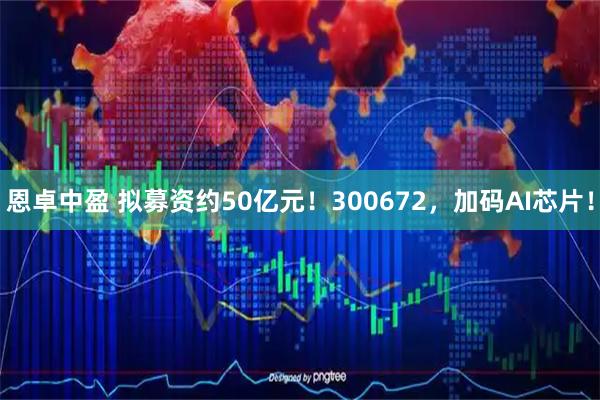 恩卓中盈 拟募资约50亿元！300672，加码AI芯片！